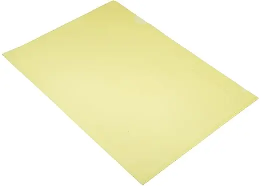 Promotion Tensile Strong Custom Logo L Shape Clear Transparent White Pp Plastic File Folder For Documents With Pocket