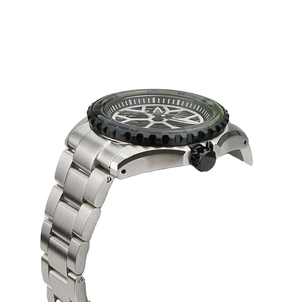 2024 New  20ATM 316L Stainless Steel Fit SKX007 Parts And  NH34 NH35 NH36 Movement With Guard 42mm 300  Watch Case