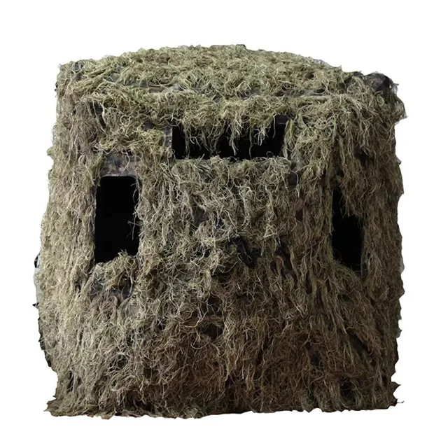 Камуфляжная охотничья палатка портативная наружная ветрозащитная всплывающая наземная жалюзи