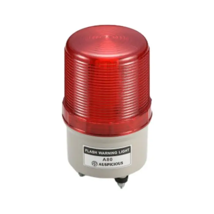 LED 12 Volt Security Alarm Strobe Signal Warning Siren Red Flashing Light