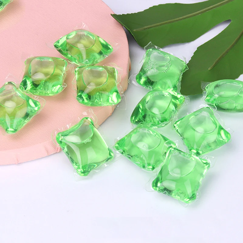 High Quality Laundry Ball Beads Portable Laundry Gel Stains Film Bead Ball Capsules Travel Washing Liquid Pod