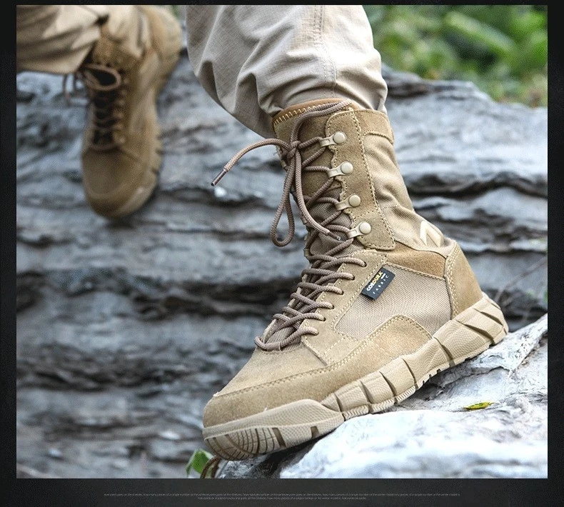  Военные сверхлегкие черные военные ботинки SWAT осенне-зимние теплые дышащие Сапоги для пустыни