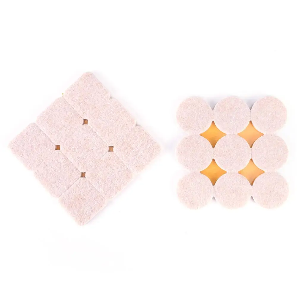 
Hard Surfaces Reduces Noise Round Self Adhesive Furniture Scratch Protector Rectangle Felt Pad 