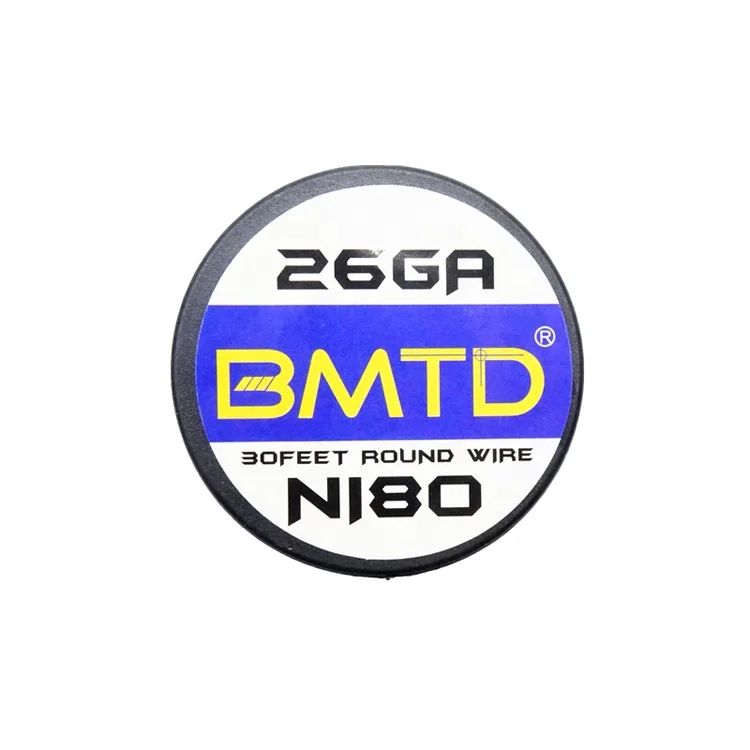 BMTD Ni80 20 prebuilt coil wire 20 22 24 26 28 30 32 Gauge ni80 wire for box mod rta rda