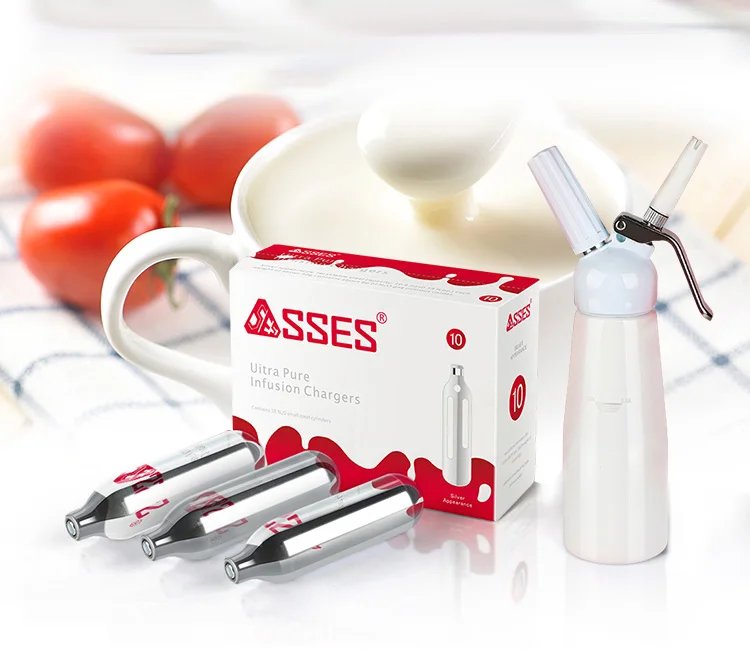 Wholesale Nitrus Oxide Whipped Cream Charger Canister 8g