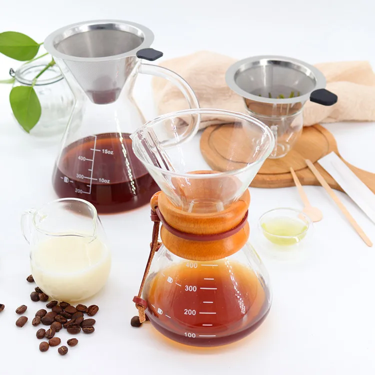 
Hensin Dallah Japan Tea Flower With Handle Ecofriendly Safe Glass Arab Coffee Pot With Press Button 