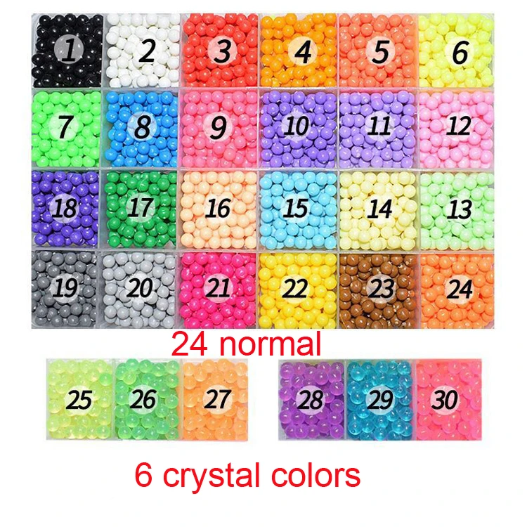 
Kids diy magic water beads toy for educational 