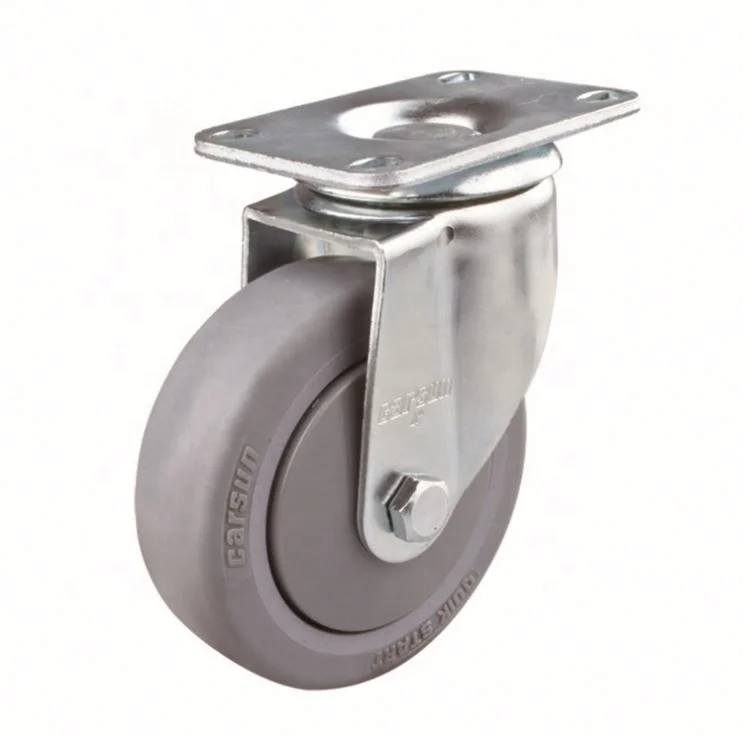 Стволовых Средний Долг ТПУ магазинная тележка на колесиках ТПУ колеса