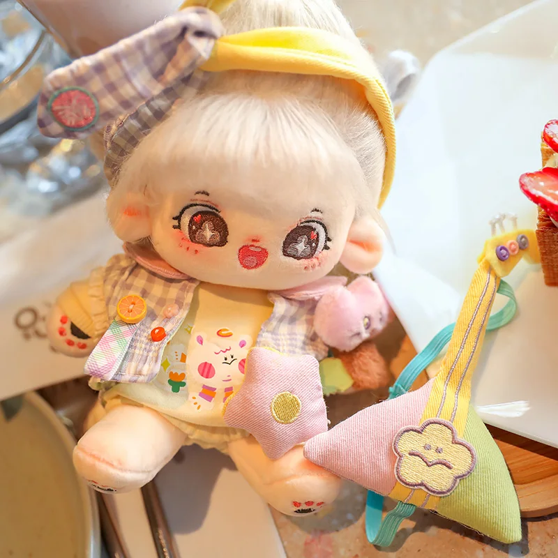 Wholesale Kpop Star Custom High Quality Baby Soft Stuffed Plush Doll Toy 20cm For Kids Girl