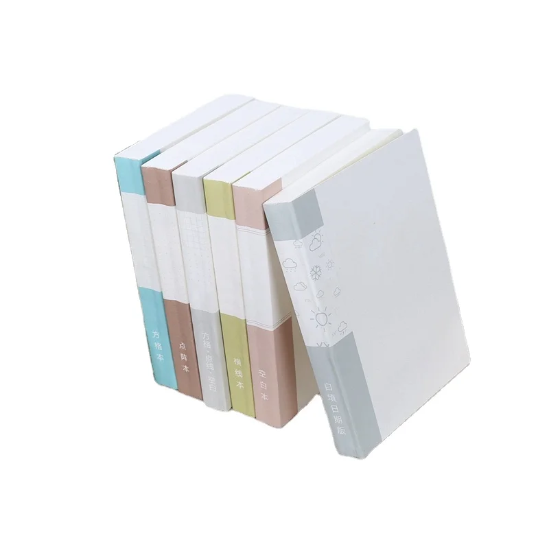 A6 Notebook Filler Paper Planner Refills 130 Sheets Grid Blank Lined Dotted Pages Inner Pages Agenda Journal Notebook