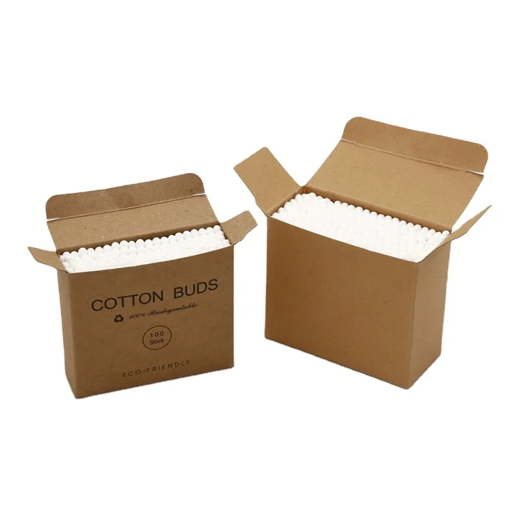 200pcs eco friendly baby bamboo stick cotton swab ear cleaning cotton buds