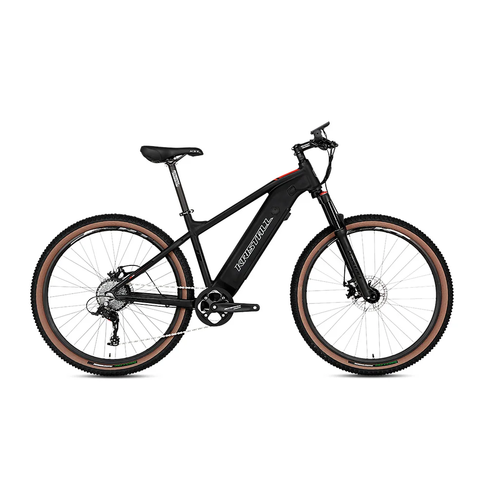 Factory Wholesale Adults 350W 500W Electric Mountain Bike with Hidden Lithium Battery 9 Speed E Bikes