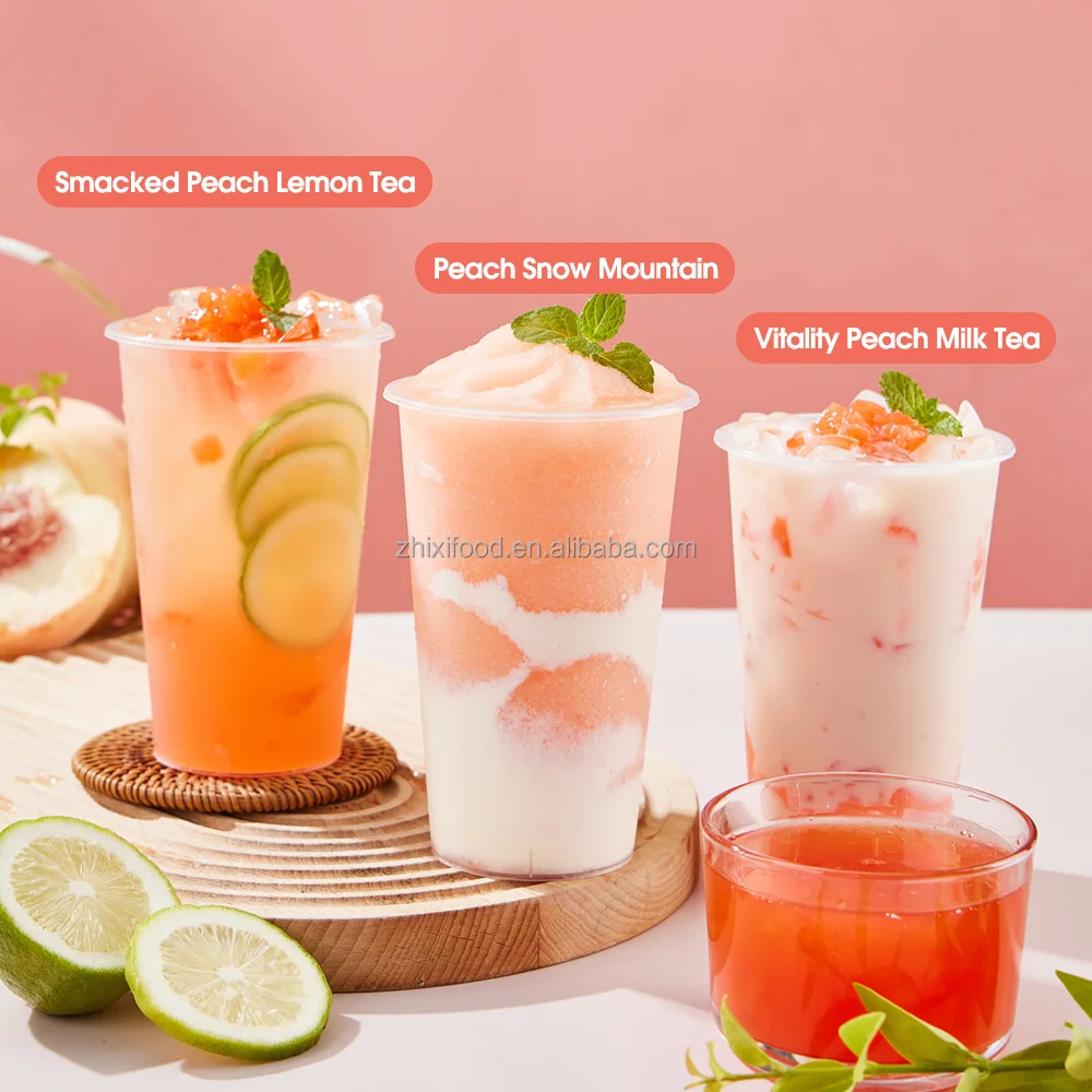 1 3 кг настоящий фруктовый сочный персиковый джем для смузи или Замороженных Напитков