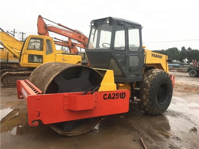 Used dynapac roller CA30PD CA25D CA30 CA251 vibratory Roller Dynapac Road