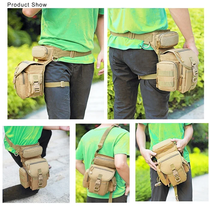 1000d Fast Delivery Nylon Molle Tactical Pouch Mens Belt Pack Bag