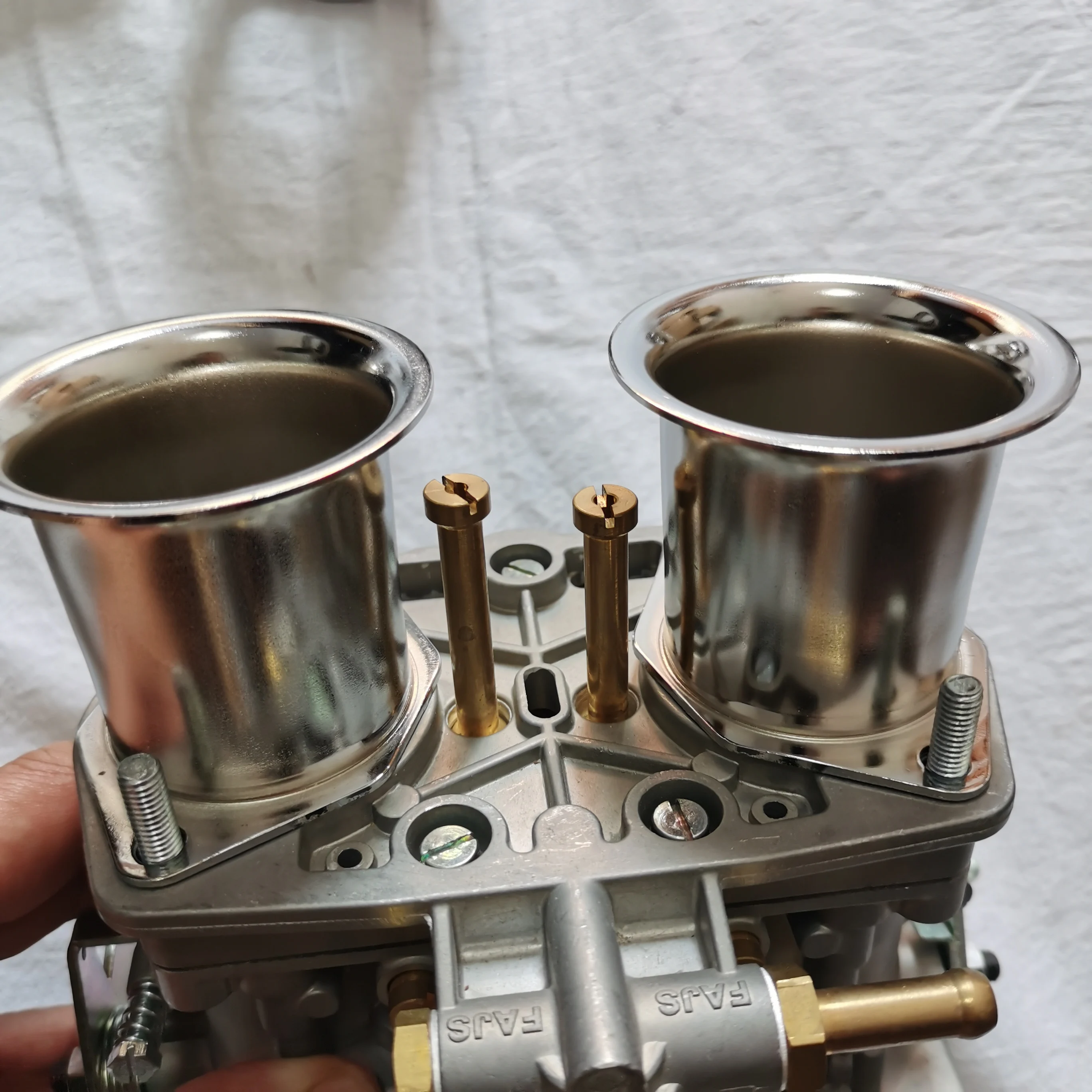 wp33-1-3-55-45 AIR HORN  APPLY TO WEBER DELLORTO carburetor   height is 55mm HOLE IS 45MM