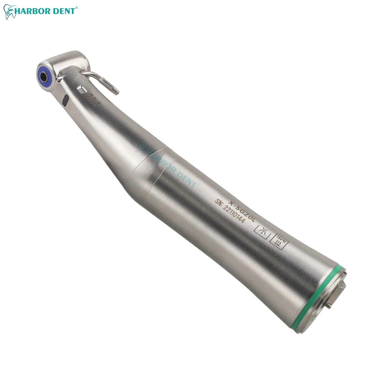 Dental implant manufacturers supply 20:1 contra angle dental implant handpiece low speed push button led contra angle