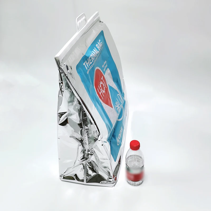 Для хранения продуктов питания сусальное золото и сэндвич мешок мешком-термосом охладитель горячей холодной воды термосумки