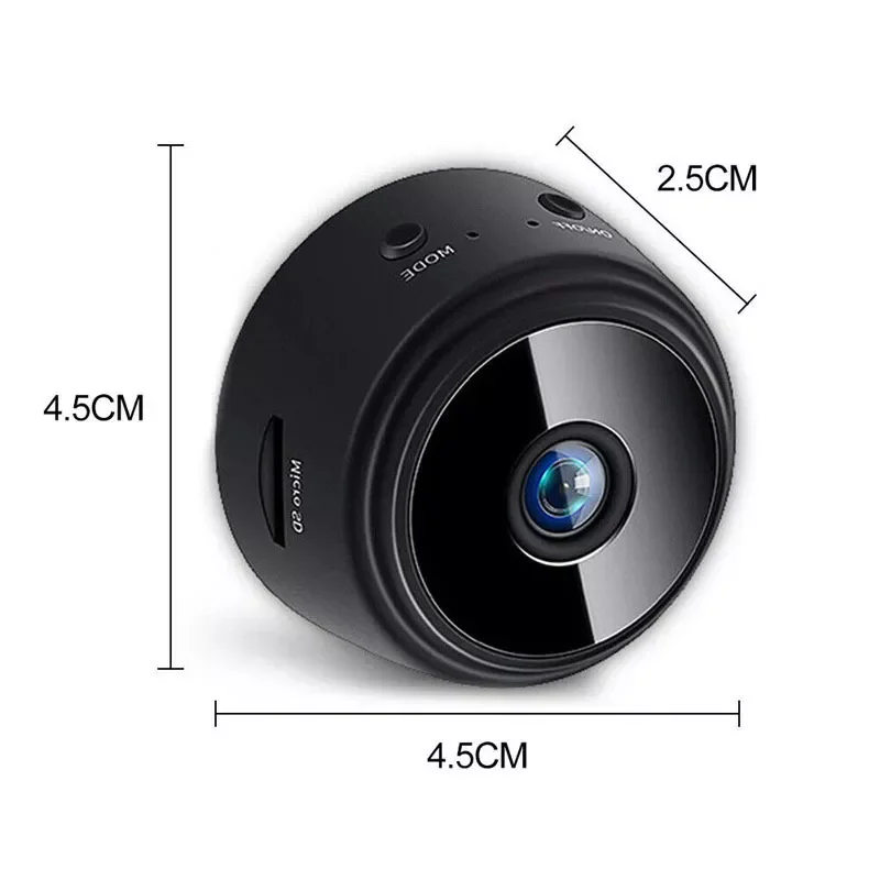 A9 1080P беспроводная скрытая IP камеры WiFi мини-камера с разрешением 150 Угол-няня камера ночного видения