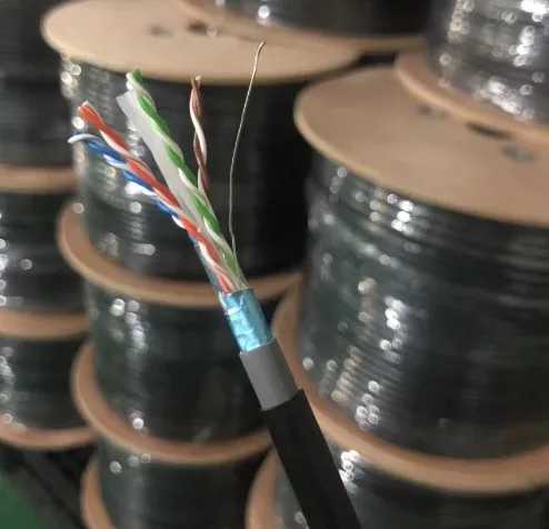 SFTP STP UTP FTP 305m 1000ft Lan Network Full Copper External Outdoor Cat5e Lan Cable