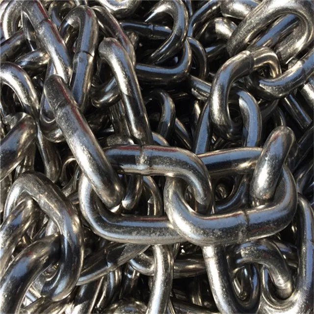 Xinghua City factory supply 316 16mm  Stainless Steel link marine chain