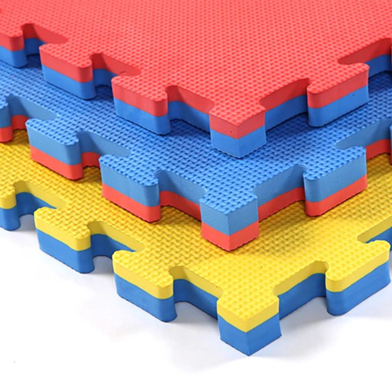 2023 Hot Selling Eco-friendly 1m*1m EVA  thickness Xpe material   puzzle mat For karate High quality skid resistance