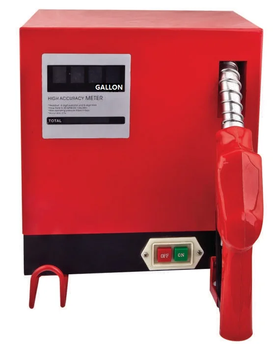 AC Fuel Pump Transfer Kit Portable Fuel Dispenser Pump Set  230v Mini Diesel Transfer Refueling Equipment with Meter