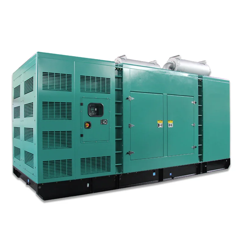 Стабильный промышленный тихий Qsk38 1000kVA Cummins генератор двигателя Gtl