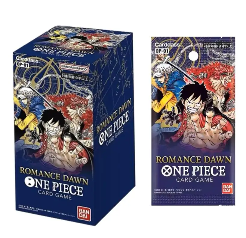 Одна по кусочкам Обезьяна D. Luffy Box Booster Pack Zoro Nami Chopper для оптовых продаж Новая версия op07 op08