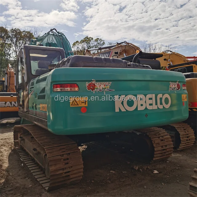 KOBELCO SK250-8 used excavator efficient power system, intelligent control system, and reliable safety system
