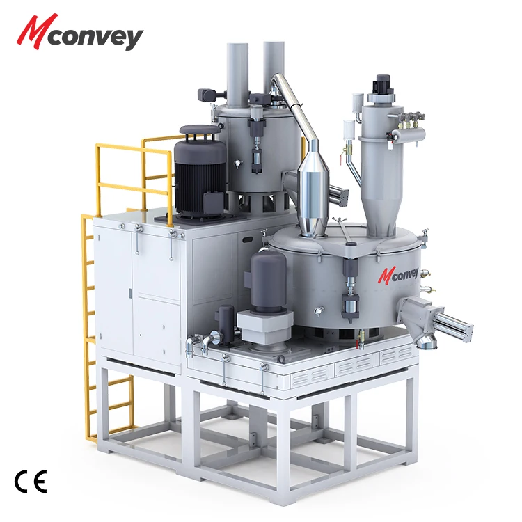 500L pvc compounding machine Pvc compound mixer feeding & conveying system