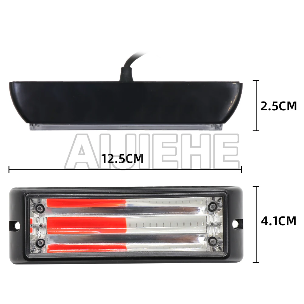 Hot Sale COB Car Truck 12V Emergency Warning Light Strobe LED Flashing Warning Light