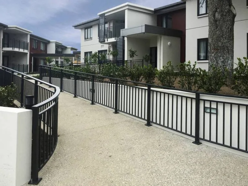 EKOO Screw DIY Outdoor Galvanized Steel Metal Balustrade Design Aluminum Balcony Railing/Stair Railing/Deck Railing and Handrail