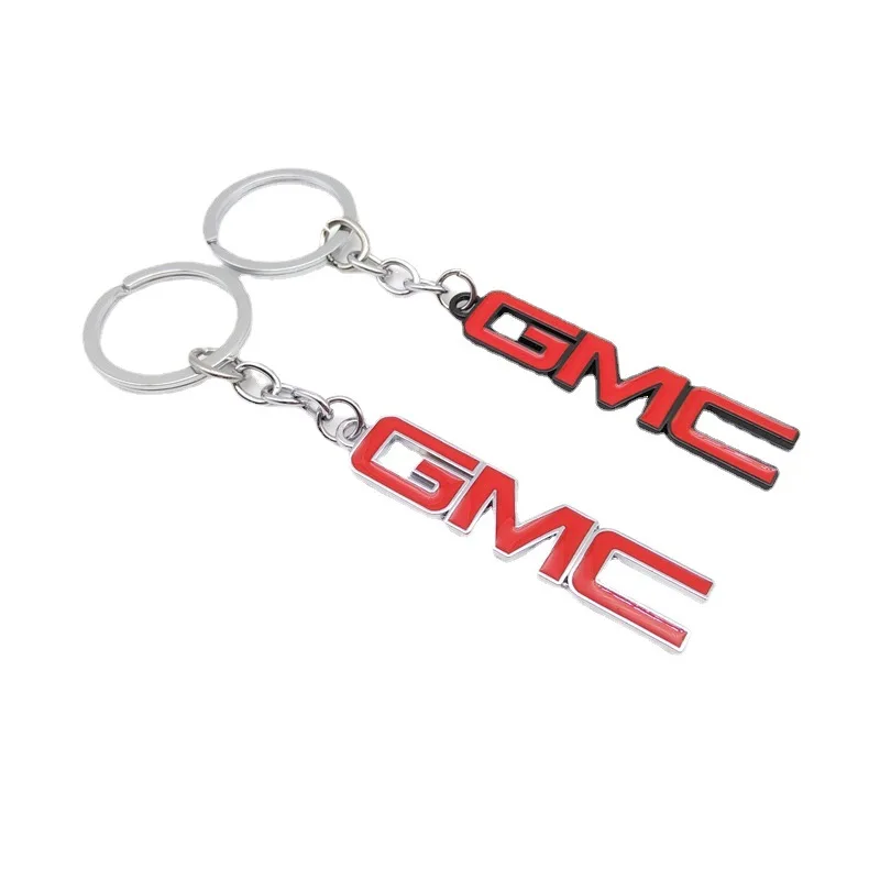 GMC metal logo key chain pickup Jeep off-road metal key chain key chain for Yukon
