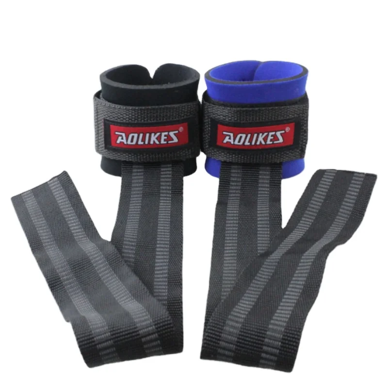 Custom Pull Up Weight Lifting Power Gym Bodybuilding Wrist Weightlifting Exercise Sports Protector Wrist Guard