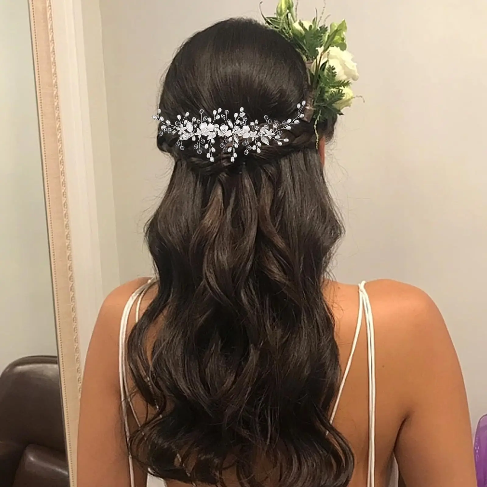 Bridal Ornament Crystal Headwear Female Hair Band Rhinestone Hair Accessories Wedding Dress Banquet Headdress