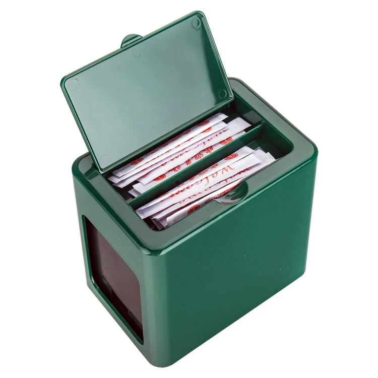 Customized Tissue Box with Napkin Dispenser and Toothpick Holder Promotional Restaurant-Grade Case by Factory