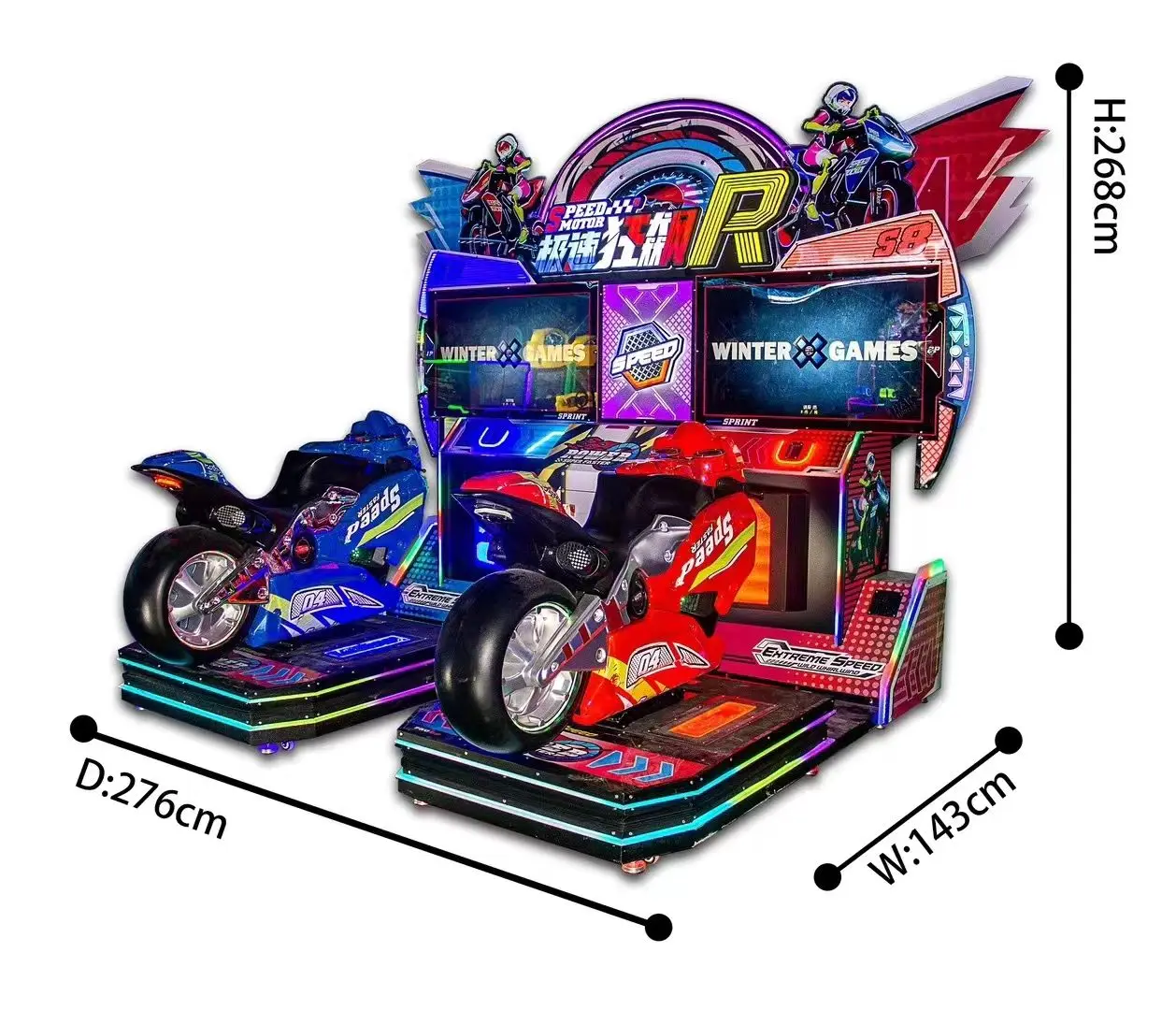 2024  car race game machines two player video Arcade Motor Racing Game Machine Motorcycle Driving Simulator For Amusement Park