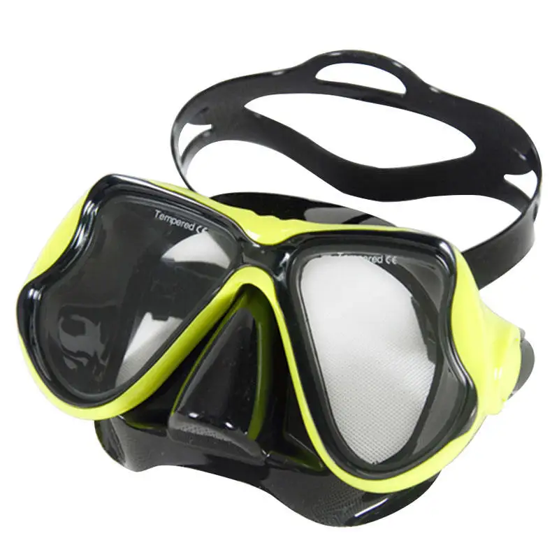 The Most Popular Small Order Swim Mask For Adults For Scuba Free Diving Spearfishing Neoprene Strap Cover Impact Resistance