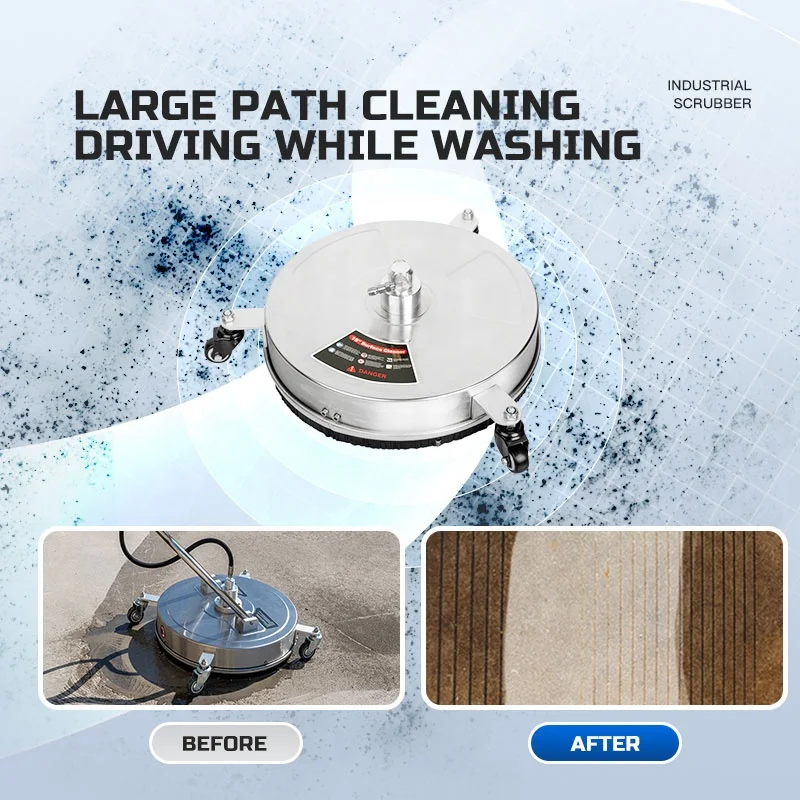 Pai Chi stainless steel high pressure washing chassis  Floor and undercarriage washing machines Flat Surface Cleaner