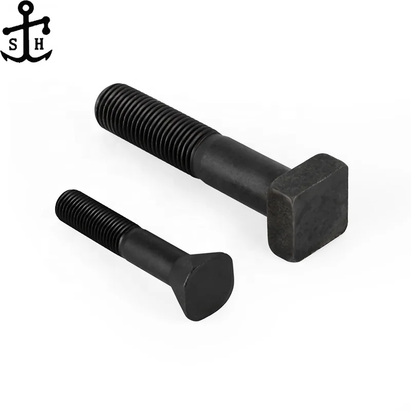 Factory Custom Shoulder Shank Non-standard Large Hex Hexagon Hexagonal Square Round Head Tail Bolts Screws With or Without Hole