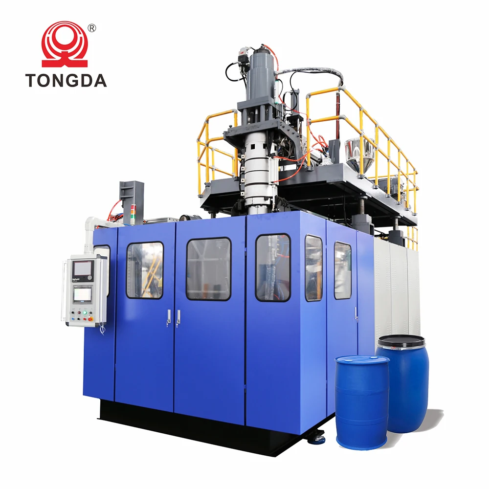  TONGDA TDB250F 200 литров 55 галлонов Hdpe синяя формовочная машина для производства пластиковых