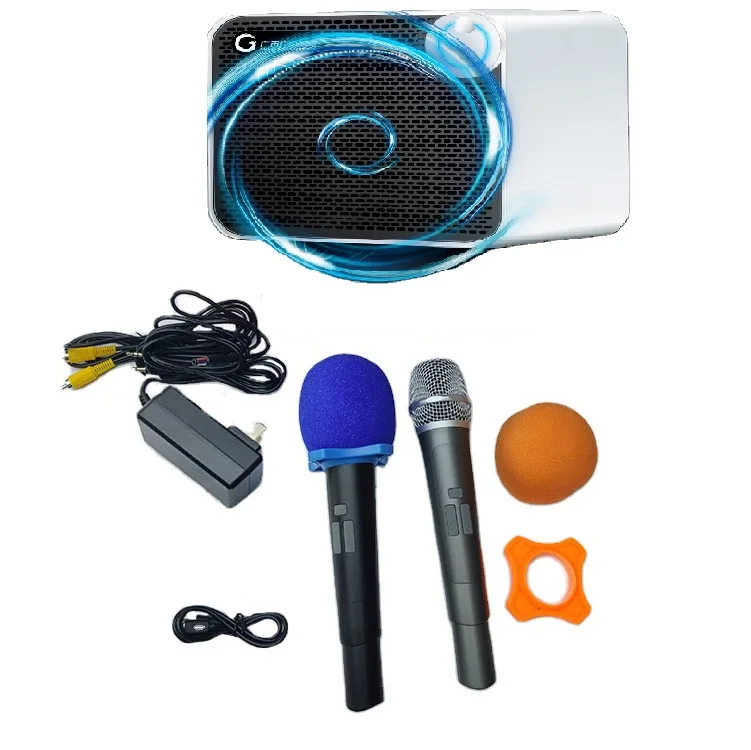 White Wirless BT Headphone Microphone Tv Microphones System Mic Computer Surround Sound Speakers