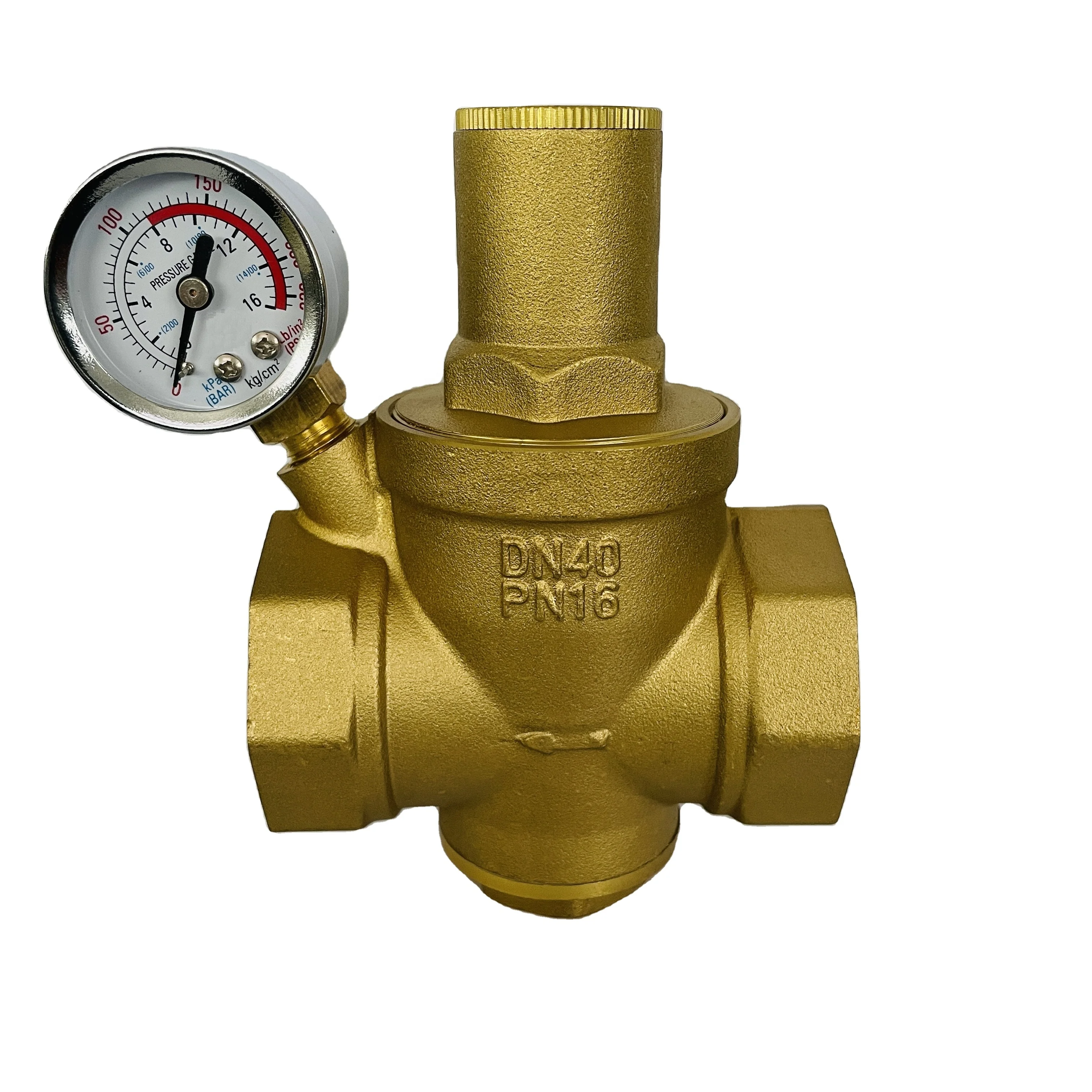 WEILING Piston Type 1/2 3/4 1 Inch brass pressure regulator water pressure regulator