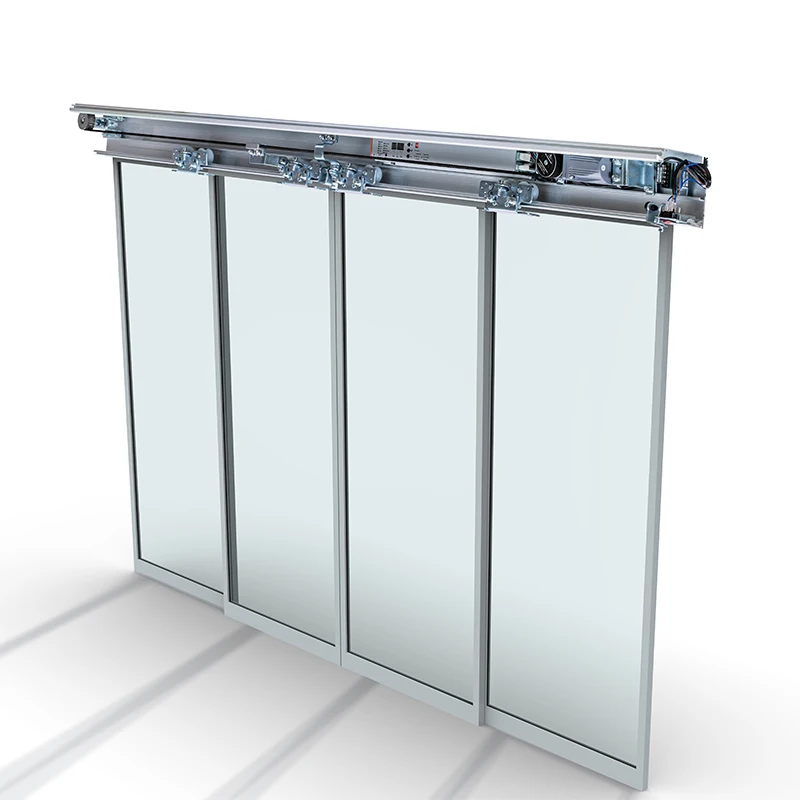 Turtech HH130 High Quality Smart Handles Lock Smart Automatic Operators Sensor Interior Aluminum Sliding Door