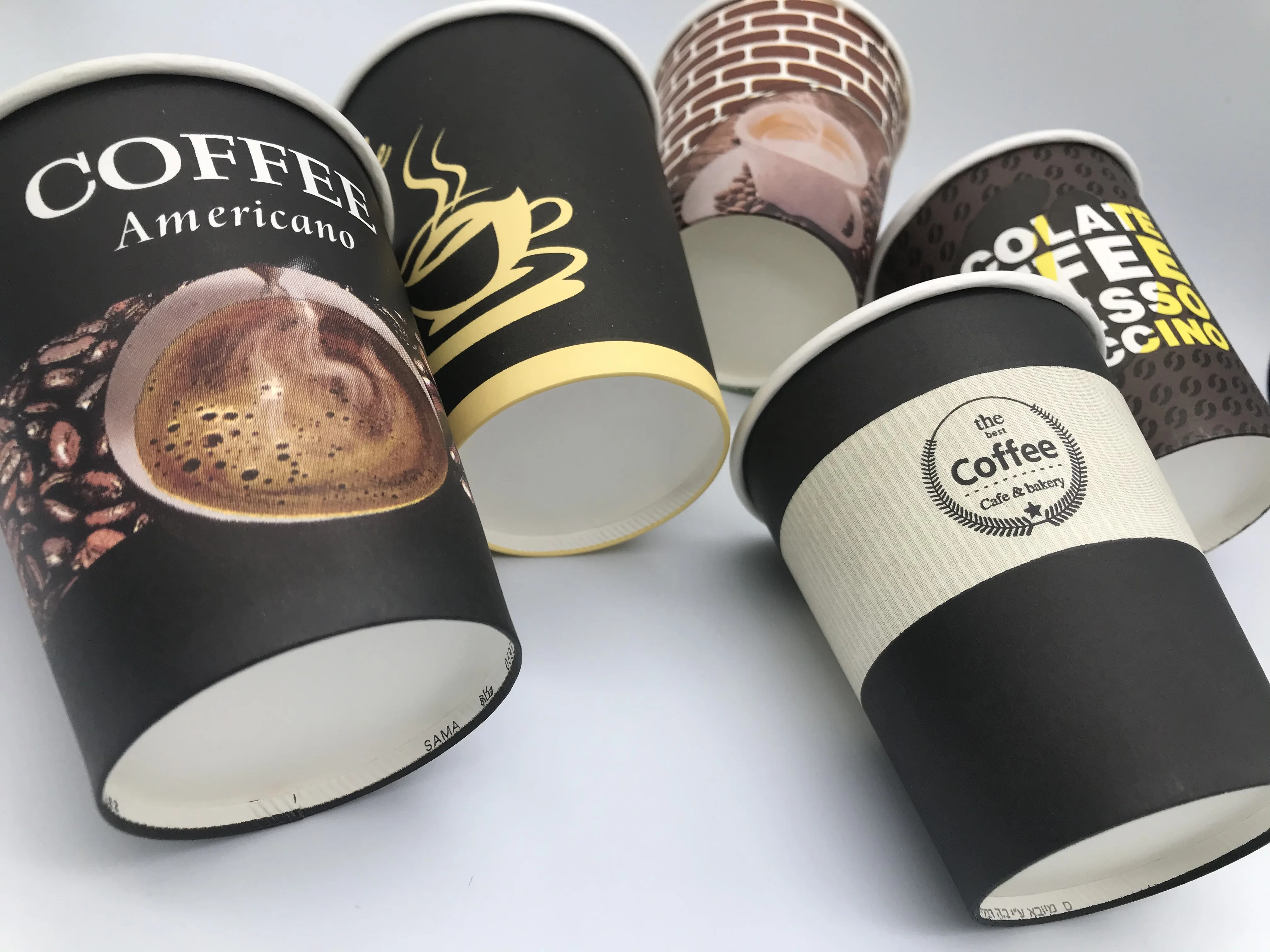 Food grade paper cup 8b disposable paper cup for hot coffee