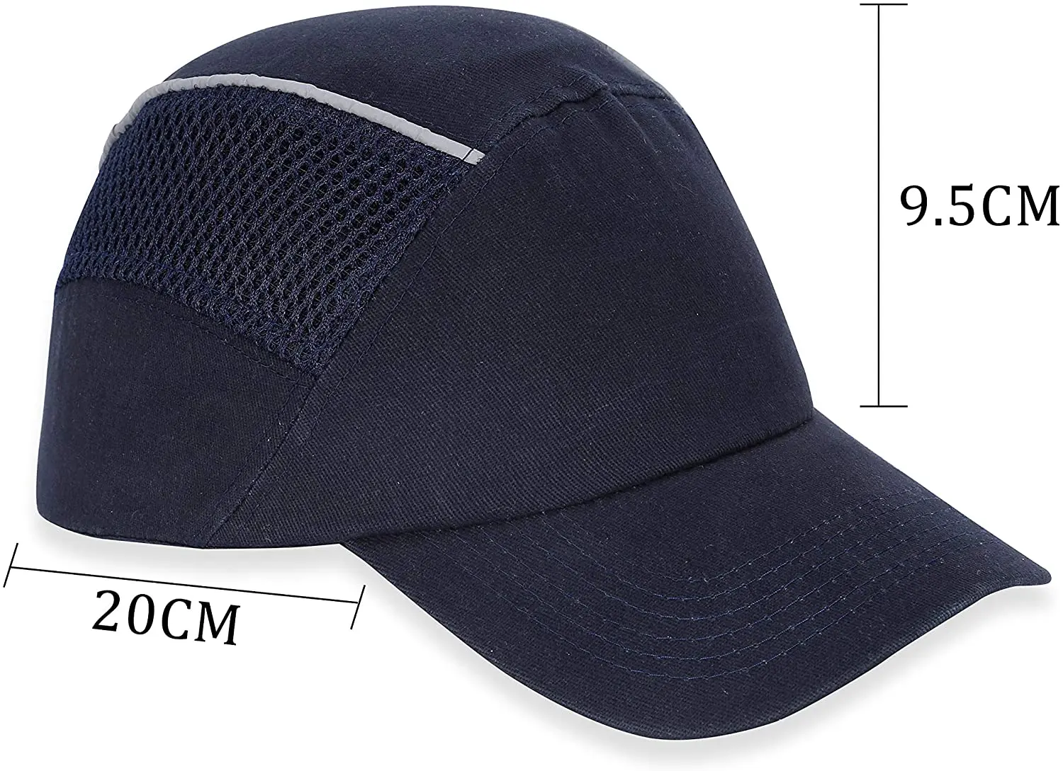 Belief CE EN812 Standard Sport Industrial lightweight PE Work Breathable Crash Helmet Light Safety Bump Cap