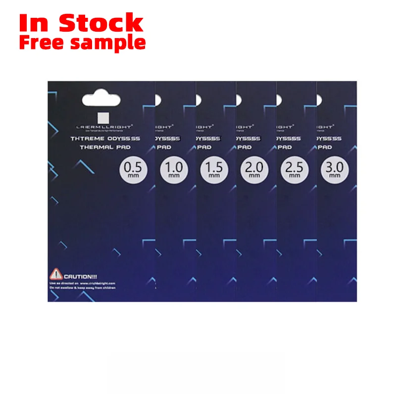 Wholesale 12.8w/mk 3mm 2mm 1.5mm Silicone Conductive Cooling Interface Material Soft Gelid Gpu Cpu Led Thermalright Thermal Pad