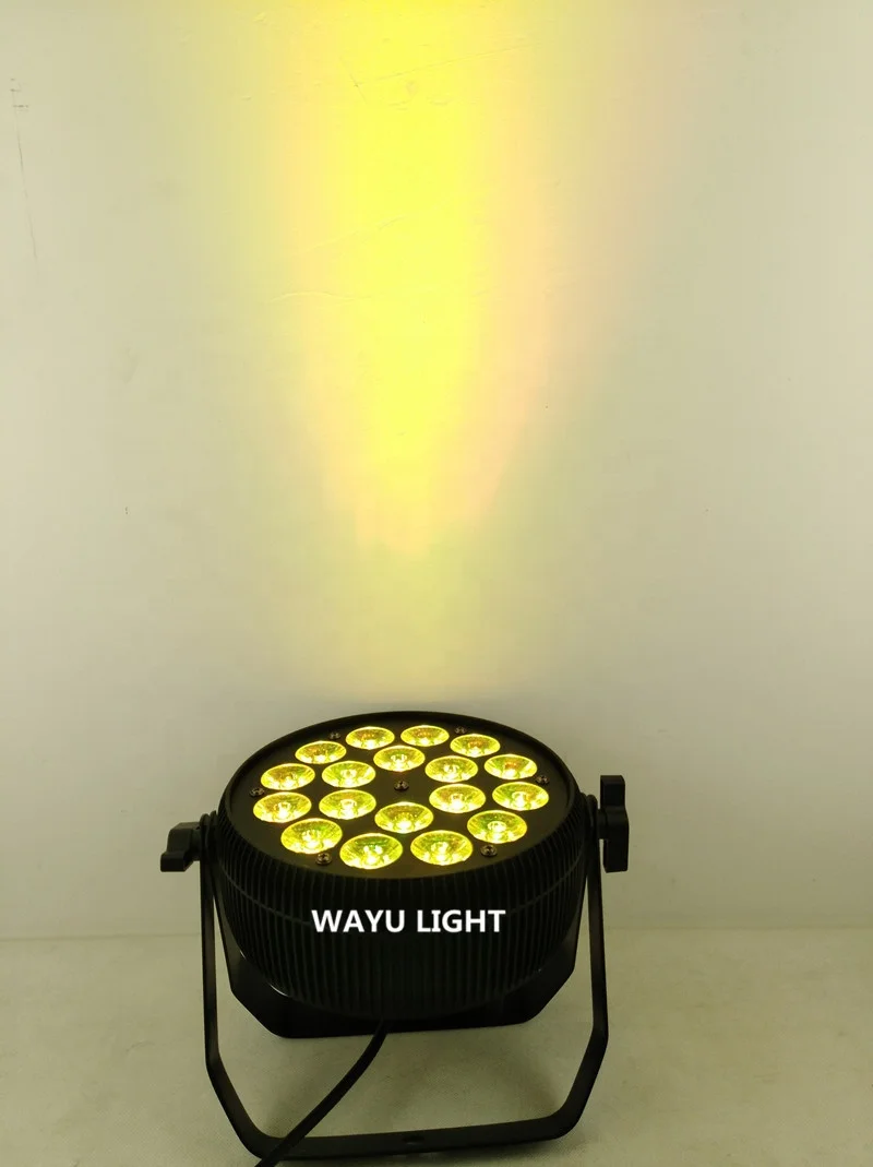 18x18W led Par Light RGBWA+UV 6in1 LED Stage light Wireless DMX  Mini par LED Wedding Club LED  Par can Wash light
