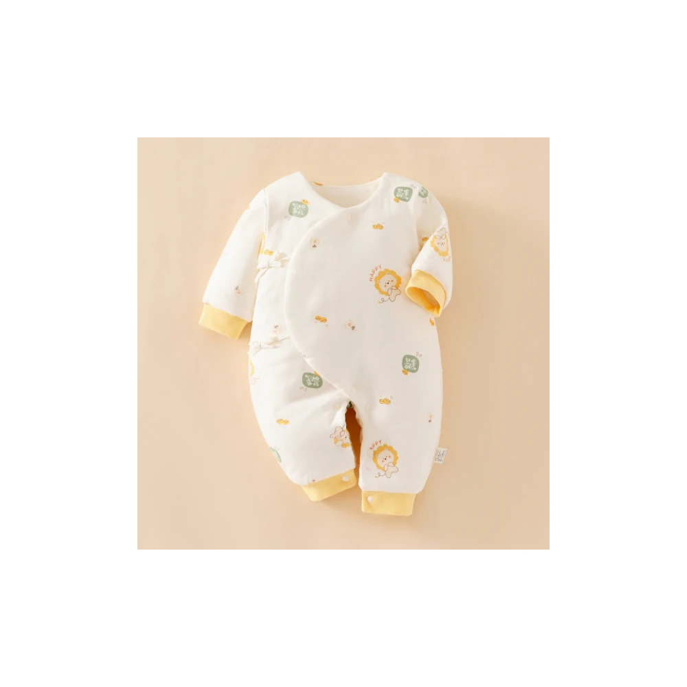 High Quality Custom Baby Romper Organic Cotton Fabric Baby Long Sleeve Romper Clothes
